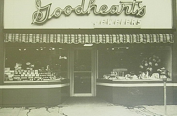 Goodheart's Jewelry Where it all began - Sedalia Missouri taken in 1958
