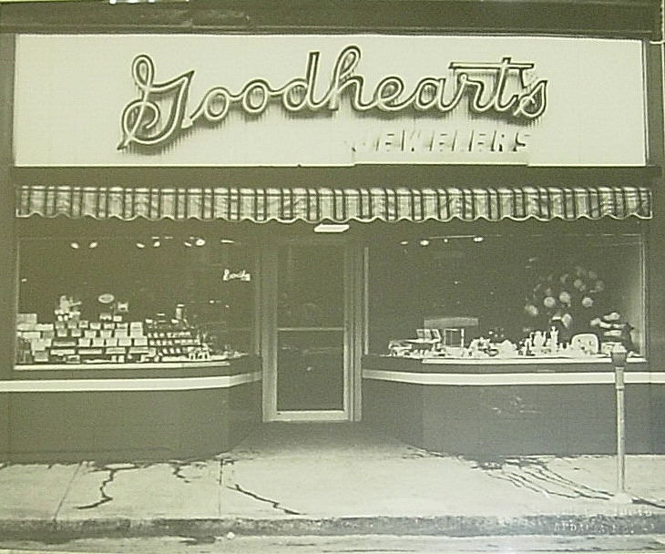 Goodheart's Jewelry Where it all began - Sedalia Missouri taken in 1958